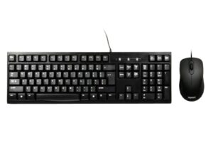 Port Design COMBO Wired Mouse + Keyboard - Black