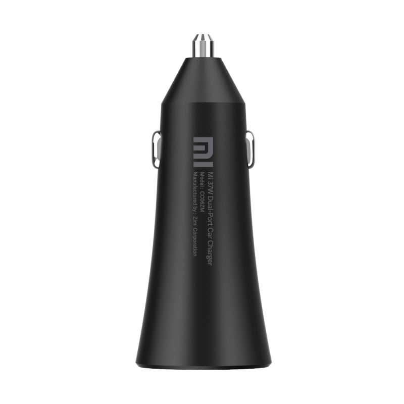 Xiaomi 37W Dual-Port Car Charger – Black Xiaomi 37W Dual-Port Car Charger - Black - Image 2