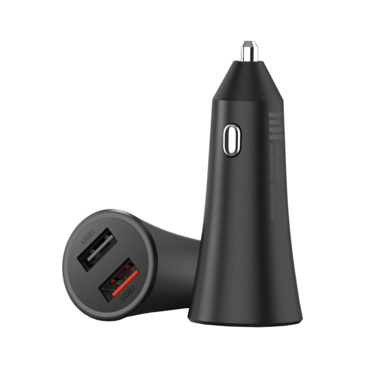 Xiaomi 37W Dual-Port Car Charger – Black Xiaomi 37W Dual-Port Car Charger - Black - Image 3