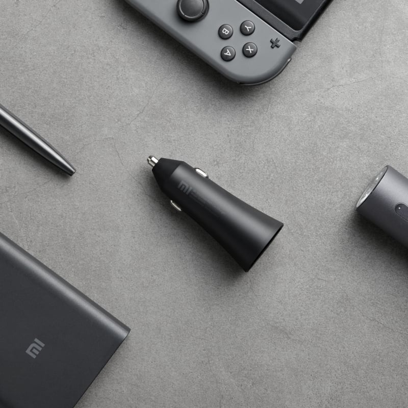 Xiaomi 37W Dual-Port Car Charger – Black Xiaomi 37W Dual-Port Car Charger - Black - Image 4