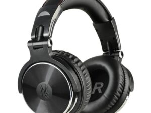 Oneodio Pro 10 Professional Wired Over Ear DJ and Studio Monitoring Headphones - BK