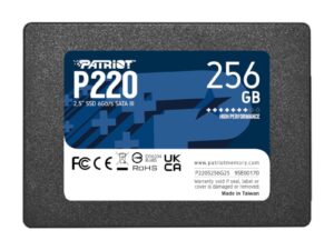 Patriot P220 256GB 2.5" SSD
