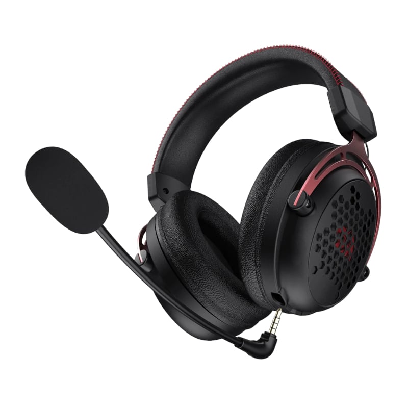 REDRAGON Over-Ear DIOMEDES Honeycomb 3.5mm AUX Gaming Headset – Black REDRAGON Over-Ear DIOMEDES Honeycomb 3.5mm AUX Gaming Headset - Black - Image 4