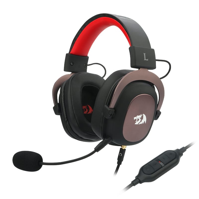 REDRAGON Over-Ear ZEUS 2 USB Gaming Headset – Black REDRAGON Over-Ear ZEUS 2 USB Gaming Headset - Black