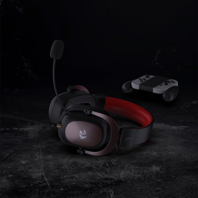 REDRAGON Over-Ear ZEUS 2 USB Gaming Headset – Black REDRAGON Over-Ear ZEUS 2 USB Gaming Headset - Black - Image 7