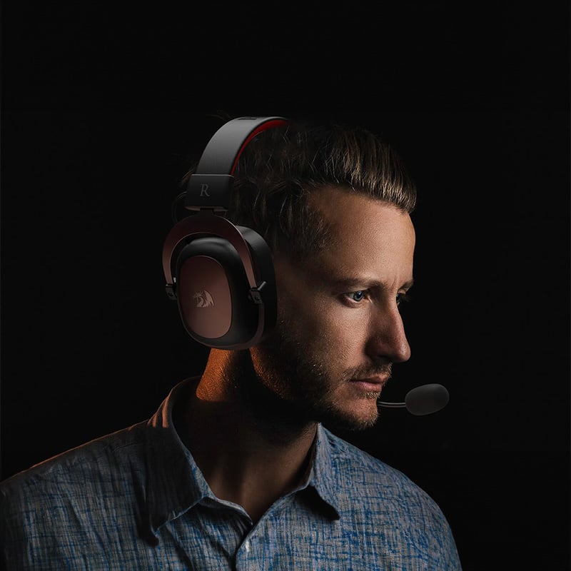 REDRAGON Over-Ear ZEUS 2 USB Gaming Headset – Black REDRAGON Over-Ear ZEUS 2 USB Gaming Headset - Black - Image 8