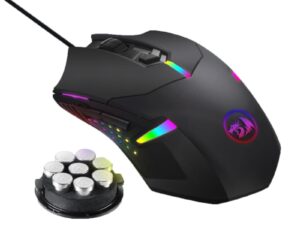REDRAGON CENTROPHORUS 7200DPI RGB Gaming Mouse – Black REDRAGON CENTROPHORUS 7200DPI RGB Gaming Mouse - Black