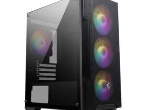 MSI MAG FORGE M100A mATX RGB GAMING CASE