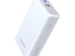 Romoss PAC10 10000mAh 20W Fast Charge Power Bank – White