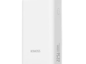 Romoss PAC20 20000mAh 22.5W Fast Charge Power Bank – White