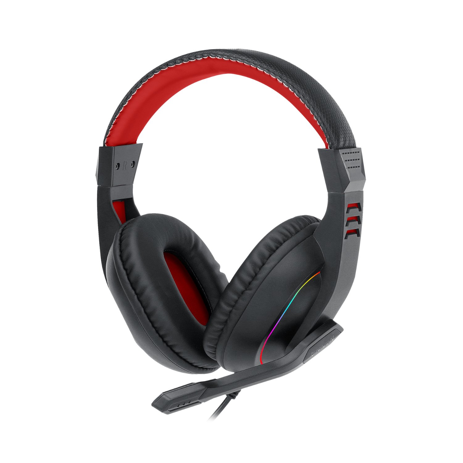 Redragon Over-Ear ARES Aux RGB Gaming Headset – Black Redragon Over-Ear ARES Aux RGB Gaming Headset - Black - Image 3