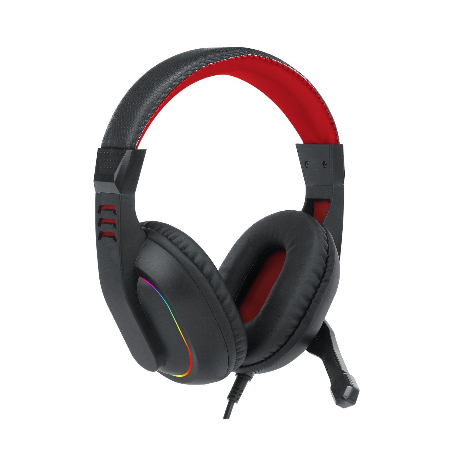 Redragon Over-Ear ARES Aux RGB Gaming Headset – Black Redragon Over-Ear ARES Aux RGB Gaming Headset - Black - Image 5