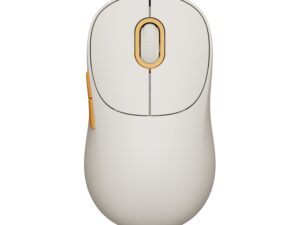 Xiaomi Wireless Mouse 3, Dual-Mode Bluetooth, 1200DPI Sensor - Off-White