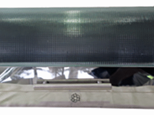 Totally Glass Top Stainless Steel Bread Bin
