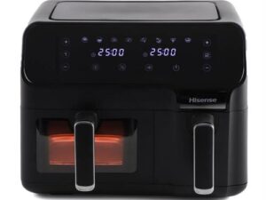 Hisense Electronic 8.6L Black Dual Airfryer