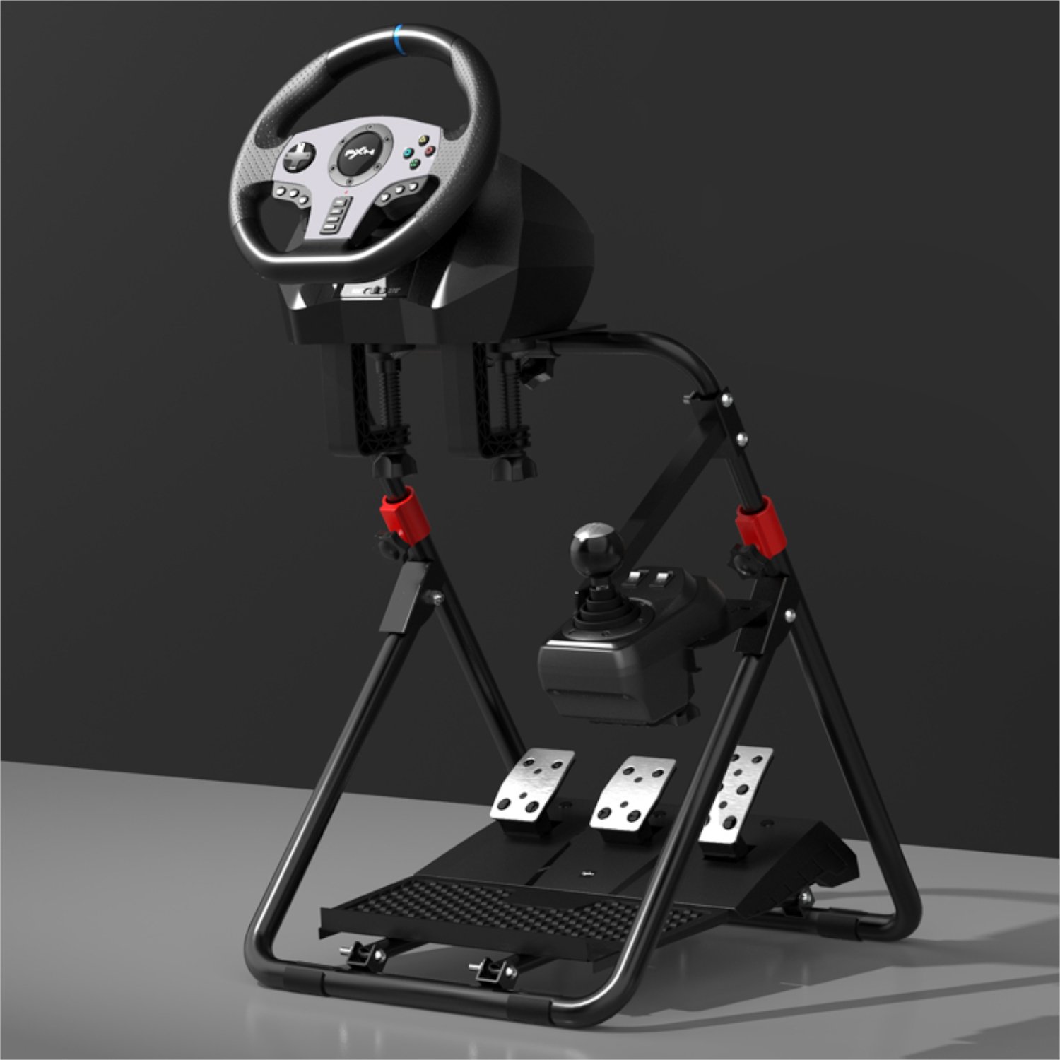 PXN A9 Gaming Steering Wheel Foldable Stand PXN A9 Gaming Steering Wheel Foldable Stand - Image 5
