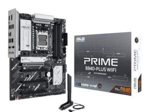 Asus PRIME B840-PLUS WIFI AMD AM5 ATX Gaming Motherboard