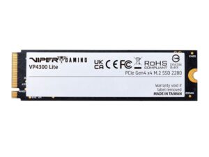 Patriot Viper VP4300 Lite 2TB Gen 4 M.2 PCIe NVMe SSD