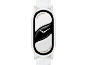 Xiaomi Smart Band 10 Magnetic Kona Leather Strap - Glacier White