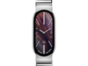 Xiaomi Smart Band 10 Asymmetrical Metal Strap – Silver