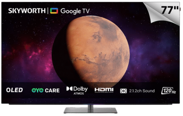 Skyworth 77 Inch SXF9850 OLED UHD Google TV