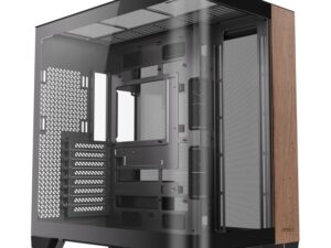 Antec C8 Curved Wood E-ATX | ATX | Micro-ATX | ITX Dual Chamber Gaming Chassis - Black