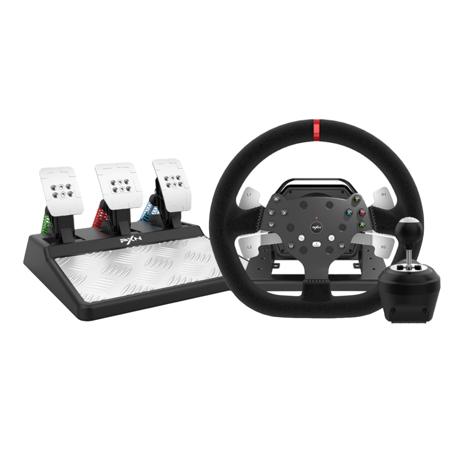 PXN V10 3-in-1 Force Feedback Steering Wheel PXN V10 3-in-1 Force Feedback Steering Wheel