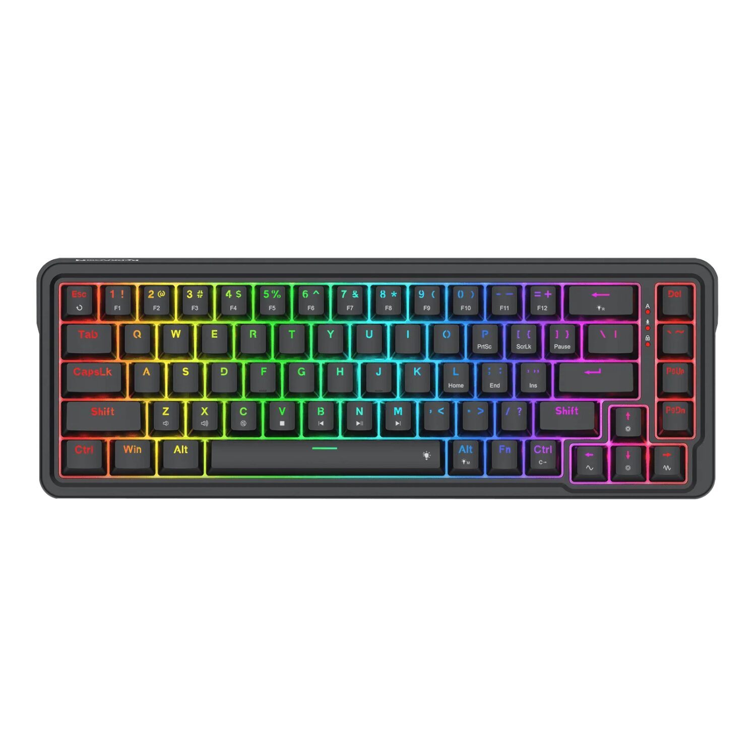 Redragon NOVA K709 65% Wired Gasket RGB Gaming Keyboard – Black Redragon NOVA K709 65% Wired Gasket RGB Gaming Keyboard - Black