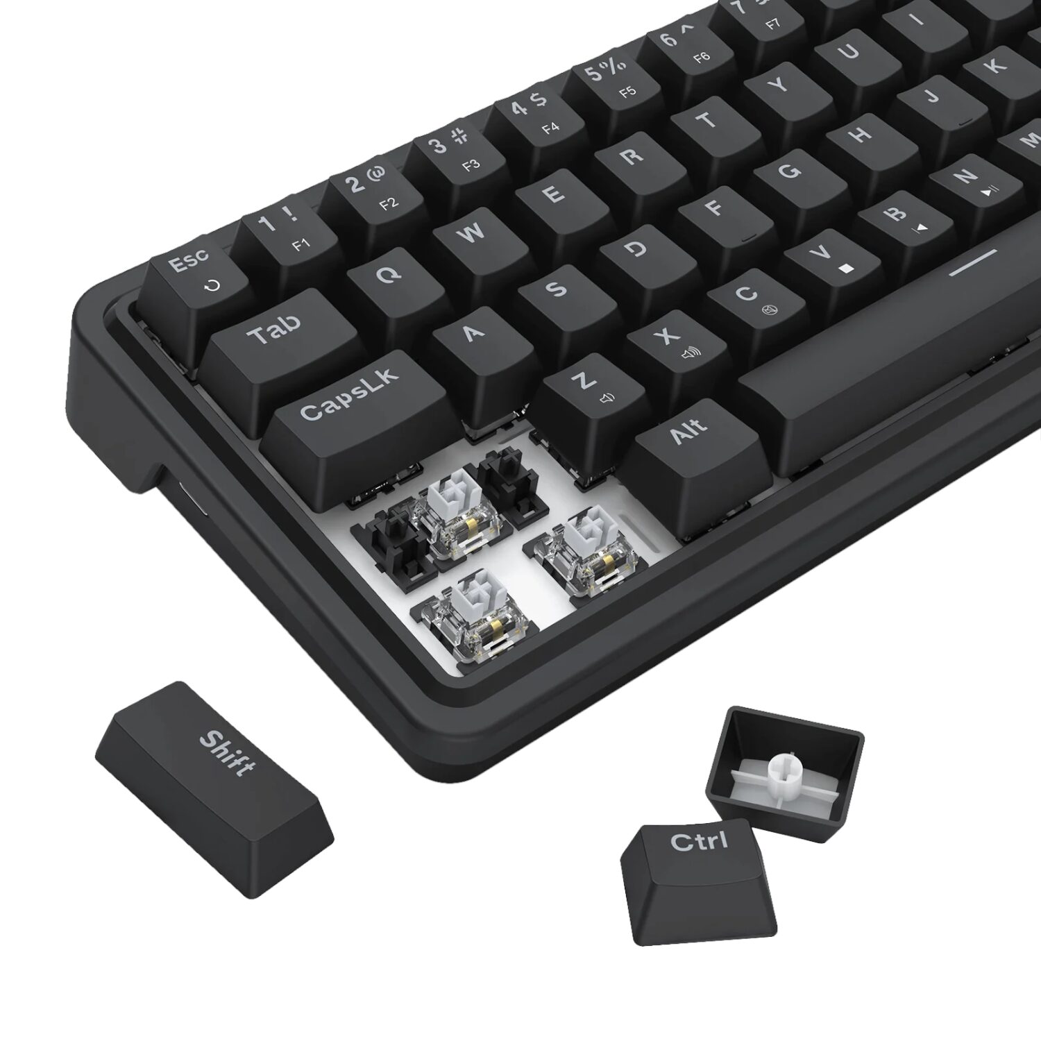 Redragon NOVA K709 65% Wired Gasket RGB Gaming Keyboard – Black Redragon NOVA K709 65% Wired Gasket RGB Gaming Keyboard - Black - Image 4