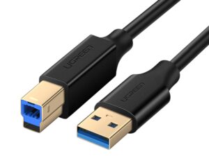 UGreen US210 USB-A Printer Cable 2M - Black