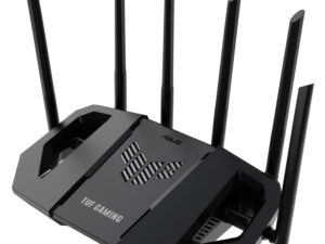 ASUS TUF Gaming BE6500 Wi-Fi 7 Dual-Band Gaming Router – Extendable with Quad 2.5Gb Ports