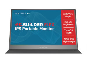PCBuilder FLEX 15.6" Full HD IPS Portable Monitor