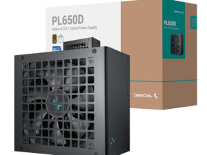 DeepCool PL650D 650W 80PLUS Bronze ATX3.1 Non-Modular Power Supply